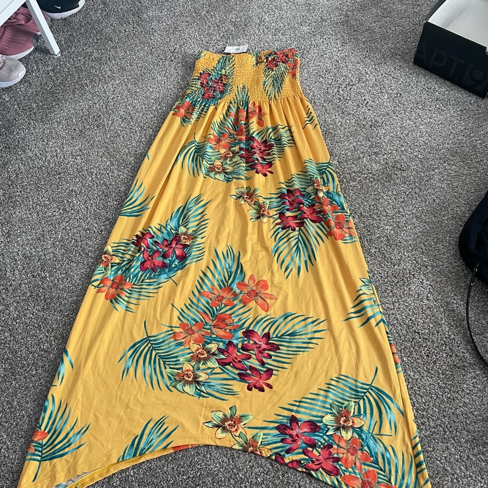 Strapless Maxi Dress